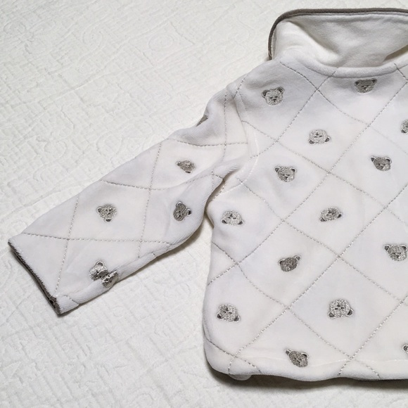 0-3m (5/$20) Velour Light Jacket/Cardigan by First Impressions - Picture 14 of 15